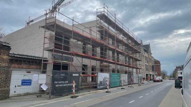 Op de site van Haarden De Plancke krijgt Woonproject Vonk stilaan&nbsp;vorm