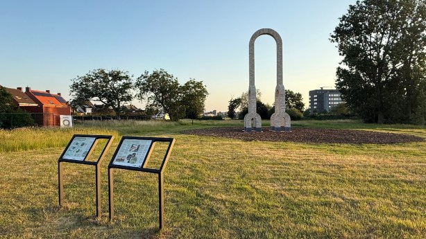 Nieuw monument maakt vergeten leprozerie van Sint-Jan opnieuw&nbsp;zichtbaar